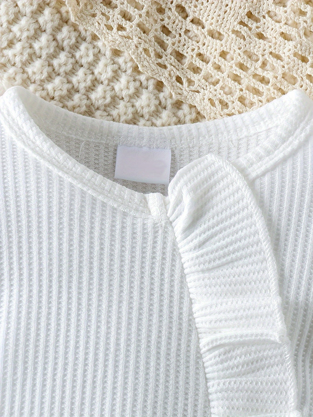 אוברול סריג מתוק לתינוקות דגם שוהם