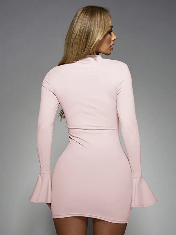 שמלה מיני דגם ניקול